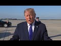 President Trump Gaggles with Press Upon Arrival at Joint Base Andrews, Oct. 29, 2026