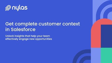Salesforce email integration made easy with Nylas