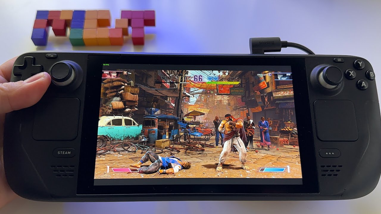 Street Fighter 6 (2023) -  Steam Deck gameplay | 60 FPS & high graphics