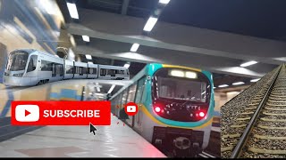 محطه مترو كلية البنات || الخط الجديد || Metro Cairo