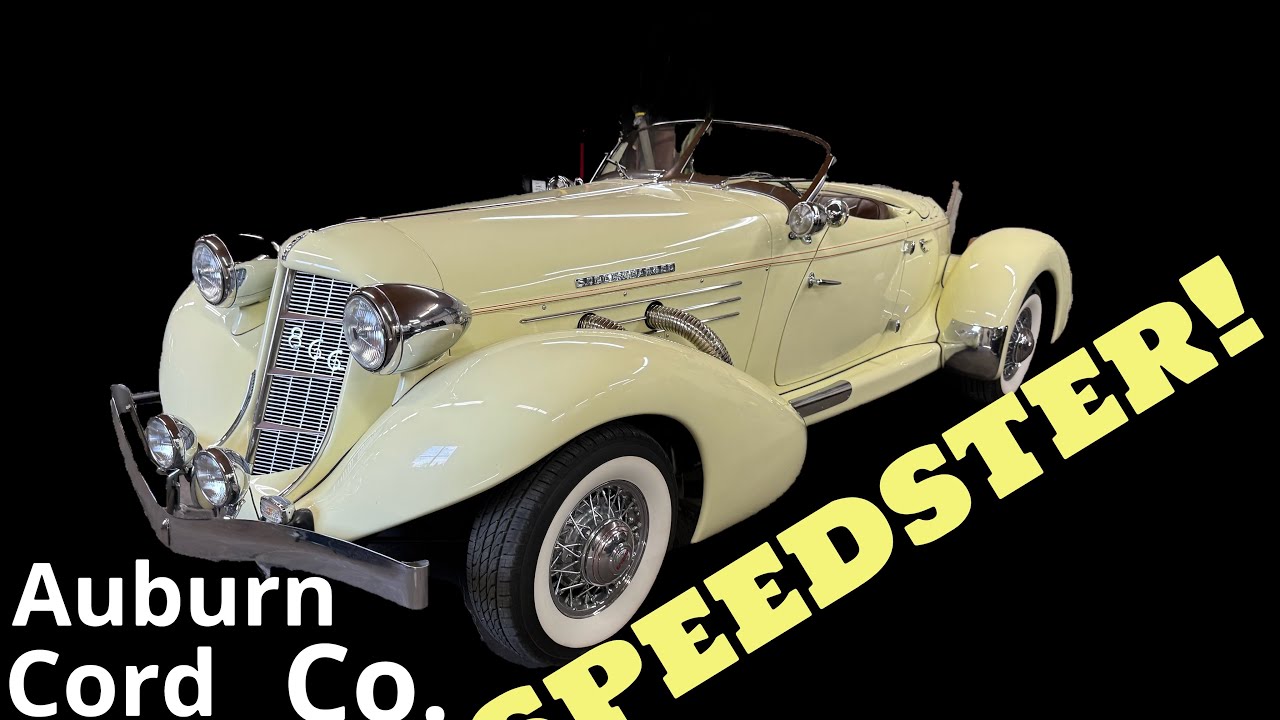 Auburn Cord Duesenberg Co Glenn Pray Boat Tail Speedster Beauty
