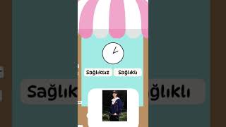 Sağlıklı ve Sağlıksız Yiyecekler 4 #türkçe #çocuk #okulöncesi #öğrenme #ingilizce #smartphone çocuğu