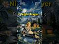 🙏 Night Prayer for Inner Peace 🌙 Rest in Jesus #Shorts #Prayer