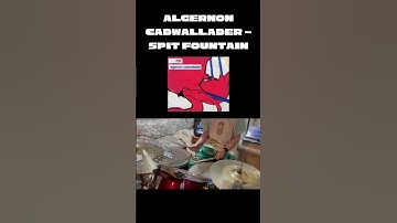 algernon cadwallader - spit fountain  #drums #drumcover #drummer #music