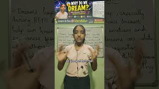 😱 Why Do We Dream? | Science Behind Dreams Explained | REM Sleep Facts | Learn &amp; Fun with Varshika