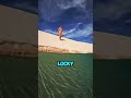 This Desert Hides A Secret 🌊 Sand Dunes That Suddenly Turn Into Magical Lakes 🌧️ #shorts