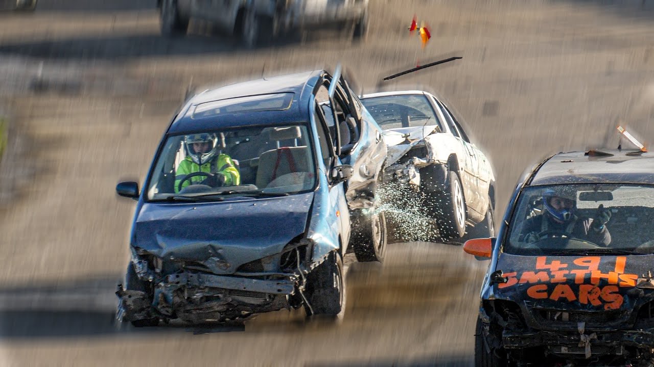 Banger Racing - Angmering Raceway - 1st March 2020 - YouTube