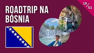 3 Cidades Em 1 Dia 🇧🇦 Bósnia: Cachoeiras, Castelos E História | Mochilão Europa Dia 18 De 51