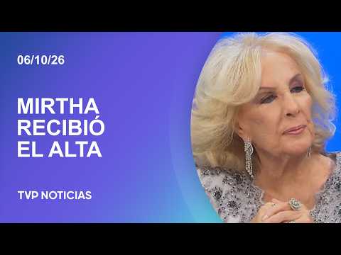 Mirtha Legrand has been discharged from Mater Dei