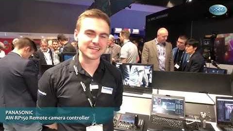 IBC 2018 - Panasonic AW-RP150 Remote camera controller