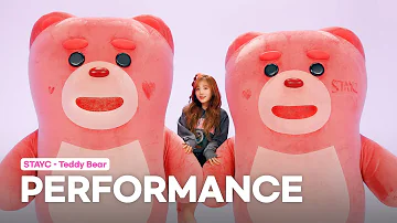 STAYC(스테이씨) 'Teddy Bear' Performance Video With #Bellygom 🧸💖