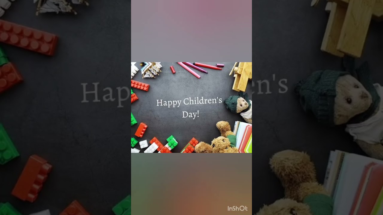 Happy children's day wishes/children's day quotes/Esther shinie tween craft/tween craft. Shorts.