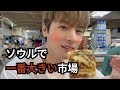たかしvlog┃酔った姿を初めて公開..🤪┃韓国で一番大きな市場!?┃おいしいけど怖い韓国のお酒┃경동시장┃안동국시