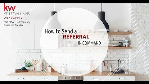 How to Send a Referral in Command