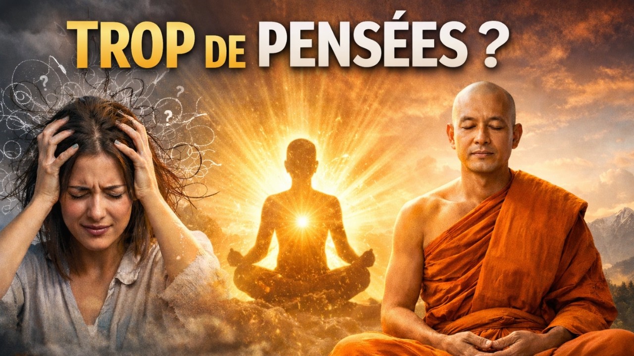 Tu penses trop et ça te détruit Voici les 6 leçons bouddhistes qui VONT TE LIBÉRER