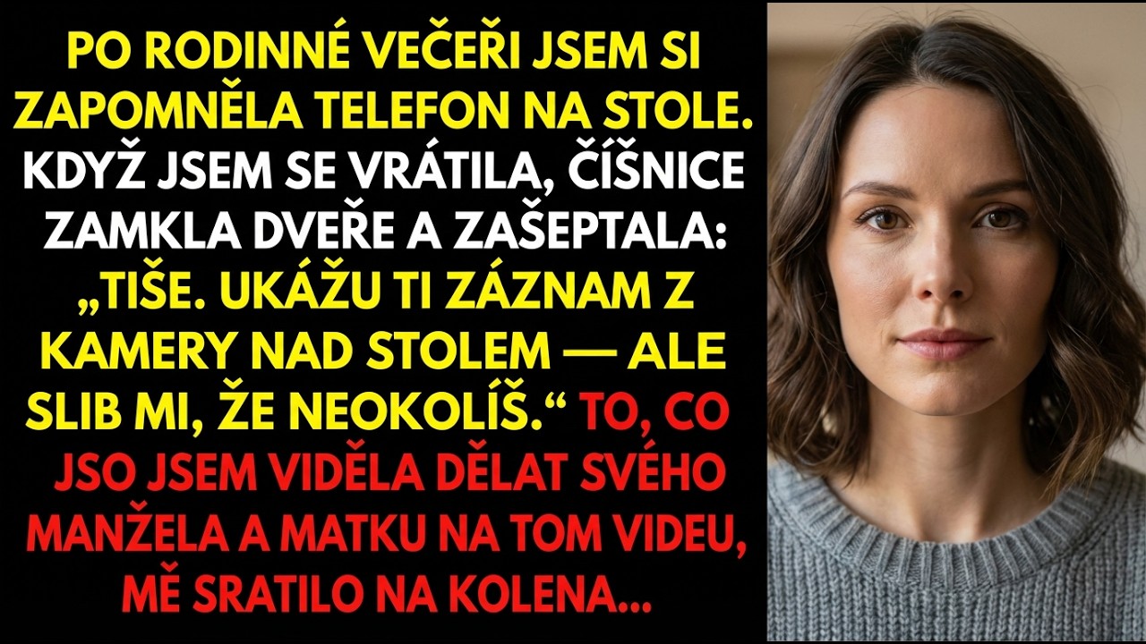 Táta psal: „Vánoce jsou lepší bez tebe“—za 24 h mi jejich právník volal nonstop.
