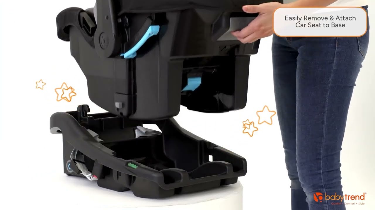 Secure-Lift Infant Car Seat in Cosmic Black (Target Exclusive) - Video 1