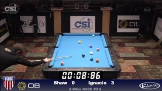 Jayson Shaw 6 Balls On The Break, 25-Second Run Out