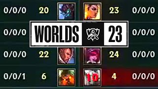 First Blood Bug at WORLDS! (G2 vs GEN.G) screenshot 4