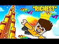I Became the RICHEST Player in Roblox in Climb and Jump Tower!