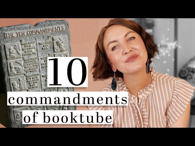 The 10 Commandments of Booktube class=