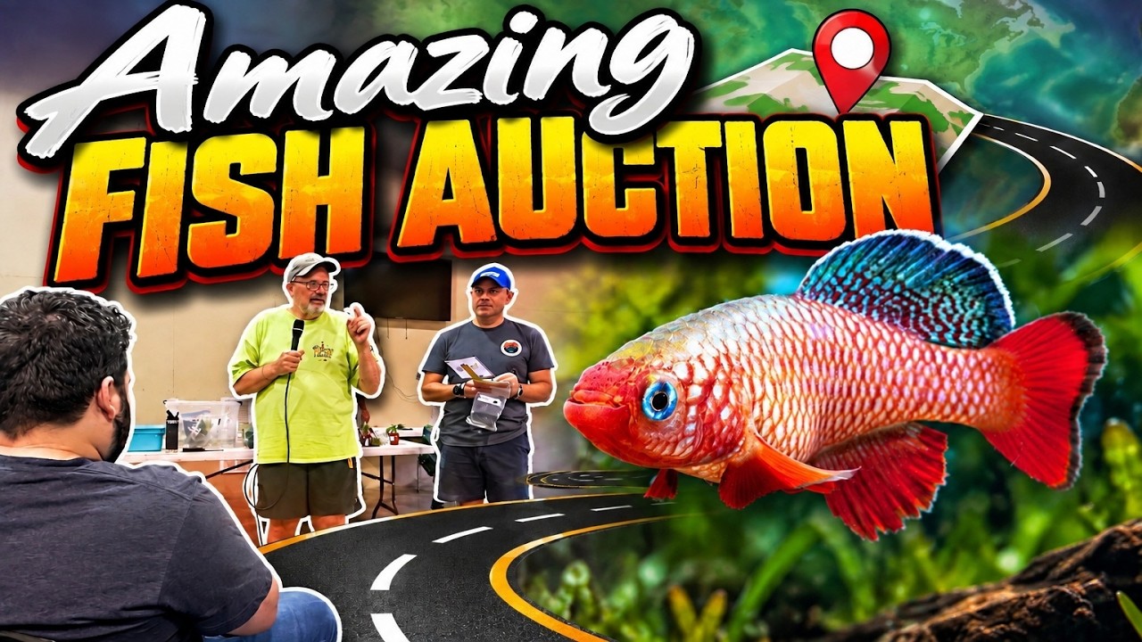I Found Some Amazing, Rare Fish at the Music City Aquarium Society Auction!