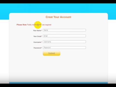 How to Create PHP Registration form, (Sign Up Form) Using PHP & MySQL ...