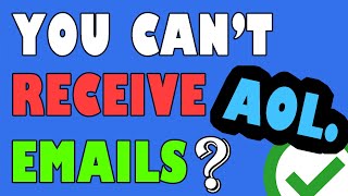 AOL Mail: You Can't Receive Emails Anymore? I 3 WAYS HOW TO FIX IT.