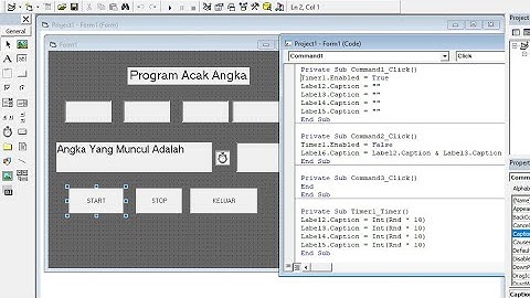 🔴 Visual Basic 6.0 {Program Random Number}Bahasa Indonesia