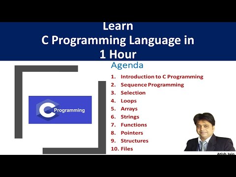 C Programming Language in 1 Hour | C Programming in 1 Video | C Programming for beginners