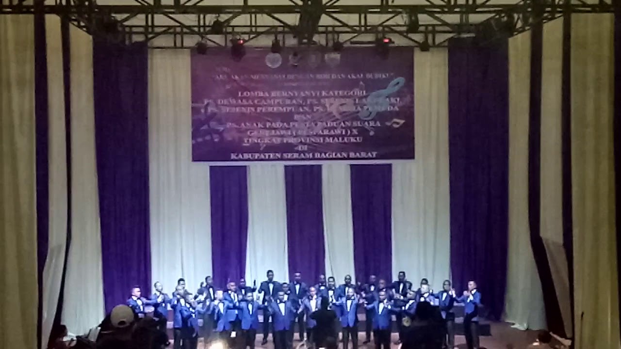 JUARA 1 LOMBA PESPARAWI X PROV. MALUKU KAB. SBB KATEGORI SEJENIS PRIA (PSP)