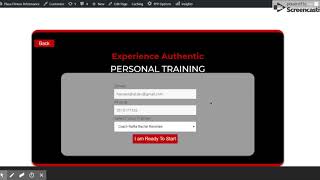 Start for free – Plaza Fitness Peformance screenshot 2