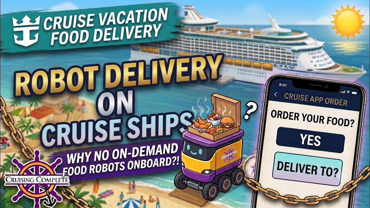 Why Don’t Cruise Ships Have Food Delivery Robots Yet?