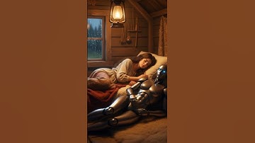 "She Saved the Robot’s Life… But the Reason She Cried Shocked Everyone!"#trending #shorts#animation