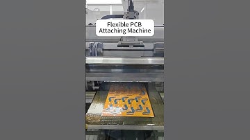 Automatic Flexible PCB Attaching Machine #machine #fpc #factory #pcb
