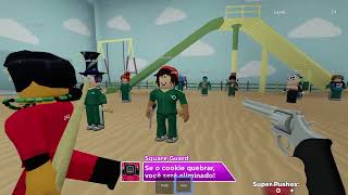 Jogando Squid Game No Roblox