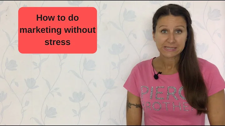 How to start marketing without stress