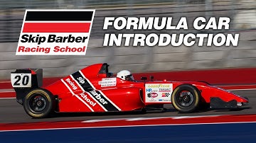 Skip Barber Formula Car Introduction
