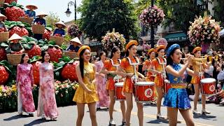 Vietnam New Year Parade in Ho Chi Minh City 2026  | Dancers, Biggest Festival Floats, Drums,Part R10