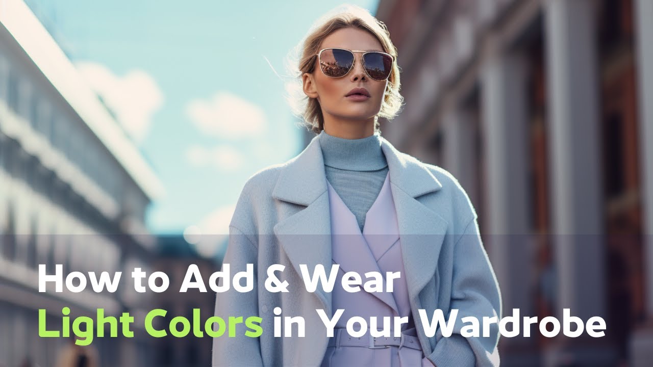 How to mix light colors in your wardrobe: 38 outfit ideas. - YouTube