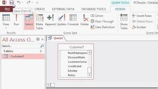 Microsoft Access 2013 Tutorial Part 09 of 12   Customer Queries   YouTube1