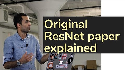 [Original ResNet paper] Deep Residual Learning for Image Recognition | AISC