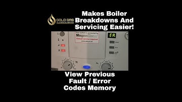 WORCESTER GREENSTAR CDI VIEW PREVIOUS FAULT / ERROR CODES  HISTORY / MEMORY LIST - CDI CLASSIC