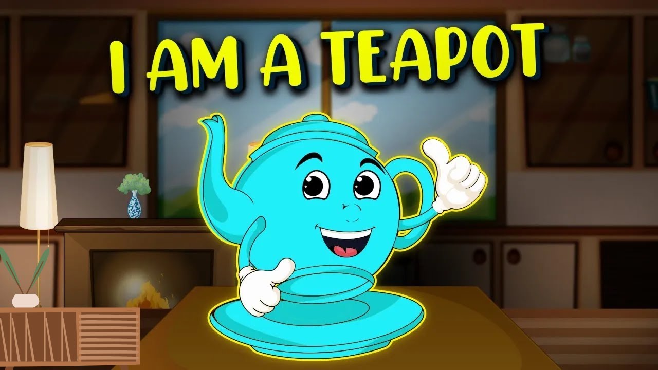 I am a Little Teapot Nursery Rhyme Song Super SImple Songs (Bloom