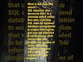 What Is The SQL Injection Attack Definition What Is The SQL Injection Attack Definition