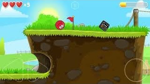 Red Ball 4 - Game Play Trick- Level 1 to 5 (iOS, Android) Walkthrough