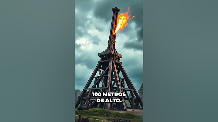 🪓 TREBUCHET GIGANTE DE LA EDAD MEDIA: la máquina que destruyó muros con una sola piedra#Warwolf