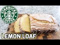 COPYCAT STARBUCKS LEMON POUND CAKE RECIPE | STARBUCKS LEMON LOAF | LivingThatMamaLife