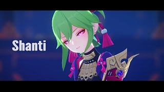 【MMD Genshin Impact】SHANTI / シャンティ【Kuki Shinobu】