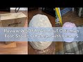 Review WSOFRLAC Pouf Ottoman Foot Stools Ottoman with Foam Small Corduroy Ottomans for Living Room O